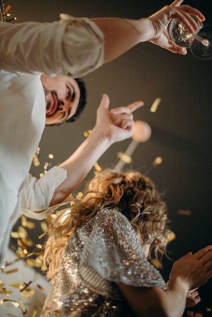 Gala night with formal attire and entertainment